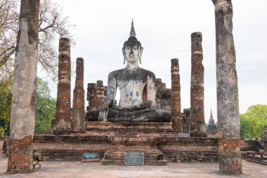 Sukhothai, Tayland - Sukhothai Tarih Parkı, Tayland. Sukhothai ve Associated Historic Towns Dünya Mirası Bölgesi 'nin bir parçasıdır..
