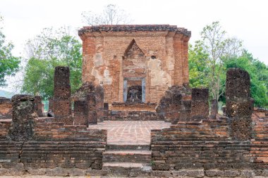 Sukhothai, Tayland - Sukhothai Tarih Parkı, Tayland. Sukhothai ve Associated Historic Towns Dünya Mirası Bölgesi 'nin bir parçasıdır..