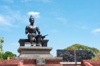 Sukhothai, Tayland - Büyük Ramkhamhaeng Anıtı Sukhothai Tarihi Parkı, Sukhothai, Tayland.