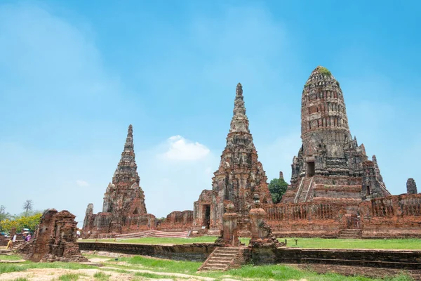Ayutthaya, Tayland - WAT CHAIWATTHANARAM, Ayutthaya, Tayland. Dünya Mirası Bölgesi - Ayutthaya Tarihi Kenti.
