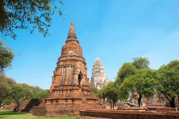 Ayutthaya Thailand Wat Ratichaburana Ayutthaya Thailand 它是世界文化遗产的一部分 Ayutthaya历史城 — 图库照片