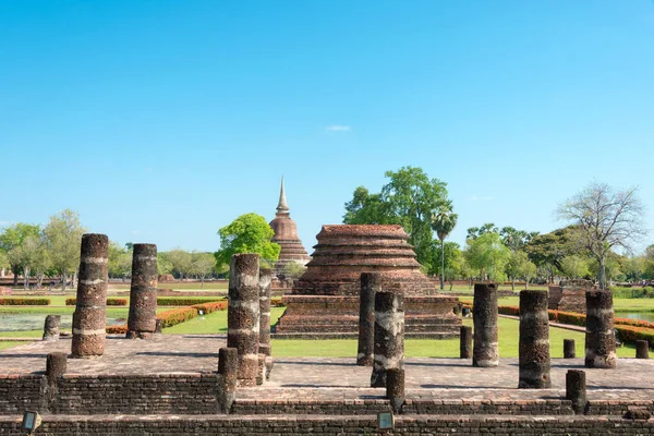 Sukhothai Thailand Wat Mahathat Sukhothai Historisch Park Sukhothai Thailand Het — Stockfoto