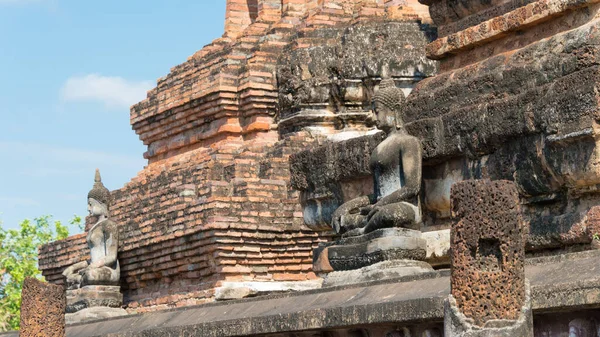 Sukhothai Thailand Wat Mahathat Sukhothai Historiska Park Sukhothai Thailand Det — Stockfoto