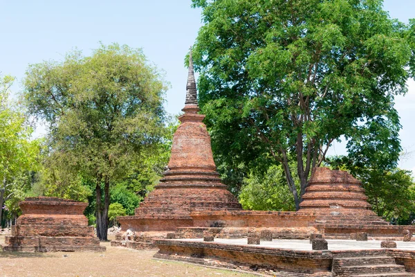 Sukhothai Historical Park Sukhothai 도시는 세계유산으로 등재되어 역사적 도시인 타이와 — 스톡 사진