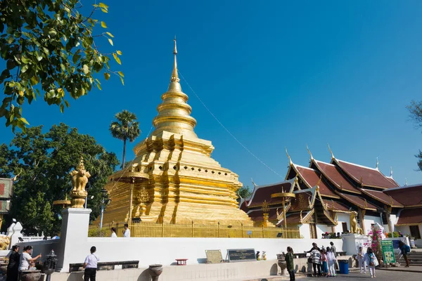 Chiang Mai Tailândia Wat Phra Chom Thong Worawihan Chom Thong — Fotografia de Stock