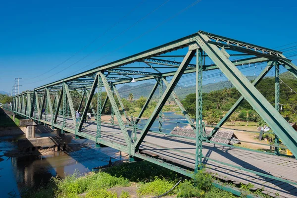 Pai Tailandia Pai Historical Bridge Pai Memorial Bridge Pai Provincia — Foto de Stock