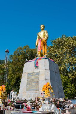 Mae Hong Son, Tayland - Mae Hong Son, Tayland 'da Praya Singhanaj Raja Heykeli (Mae Hong Oğlu' nun ilk valisi).
