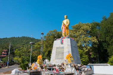 Mae Hong Son, Tayland - Mae Hong Son, Tayland 'da Praya Singhanaj Raja Heykeli (Mae Hong Oğlu' nun ilk valisi).