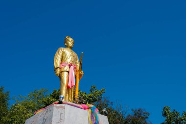 Mae Hong Son, Tayland - Mae Hong Son, Tayland 'da Praya Singhanaj Raja Heykeli (Mae Hong Oğlu' nun ilk valisi).