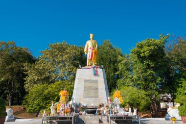 Mae Hong Son, Tayland - Mae Hong Son, Tayland 'da Praya Singhanaj Raja Heykeli (Mae Hong Oğlu' nun ilk valisi).