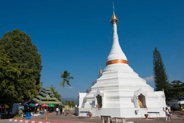 Mae Hong Son Tailândia Wat Phrathat Doi Kongmu Mae Hong — Fotografia de Stock