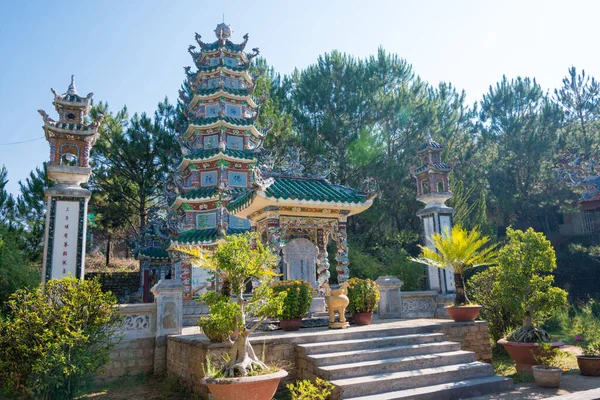 Dalat Vietnam Linh Son Pagoda Chua Linh Son Sitio Histórico —  Fotos de Stock