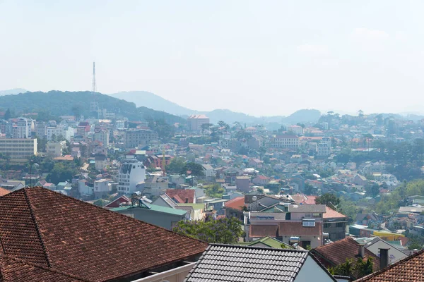 Dalat Vietnam Blick Auf Die Stadt Dalat Vom Crazy House — Stockfoto