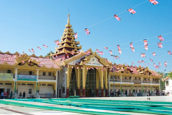 Yangon Myanmar Botataung Pagoda Local Histórico Famoso Yangon Mianmar — Fotografia de Stock