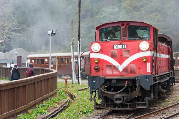 Chiayi County Taiwan Alishan Forest Railway Alishan National Scenic Area — Stockfoto