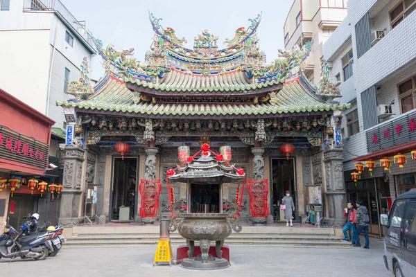 Чиайи Тайвань Chiayi City God Chiayi Taiwan Храм Построен 1715 — стоковое фото