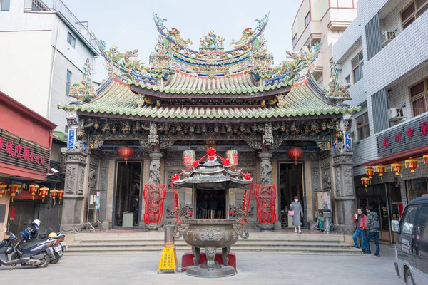 Chiayi Taiwán Chiayi City God Temple Chiayi Taiwán Templo Fue — Foto de Stock