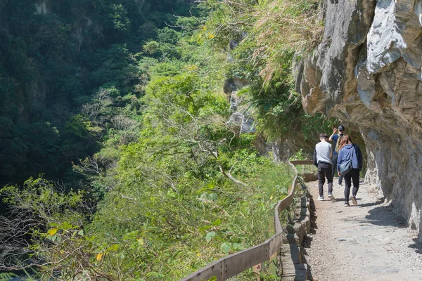 Hualien Taiwan Shakadang Trail Mysterious Valley Trail Taroko National Park — Fotografia de Stock