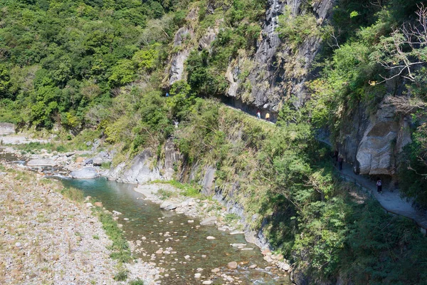Hualien Taiwan Shakadang Trail Mysterious Valley Trail Taroko National Park — Fotografia de Stock