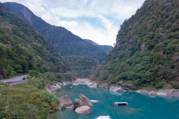 Hualien Taiwan Fevereiro 2020 Xipan Parque Nacional Taroko Xiulin Hualien — Fotografia de Stock