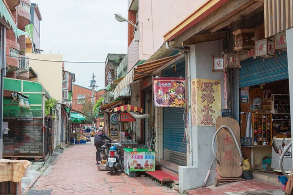 Changhua Taiwan Lukang Old Street Famous Historic Site Lukang Changhua — Stock Photo, Image