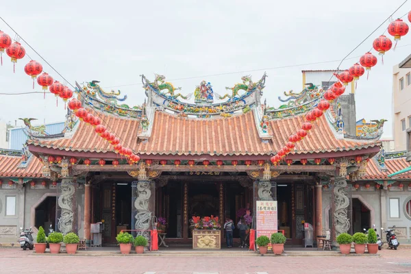 Changhua Taiwan Xinzu Temple Lukang Changhua Taiwan Templet Byggdes Ursprungligen — Stockfoto