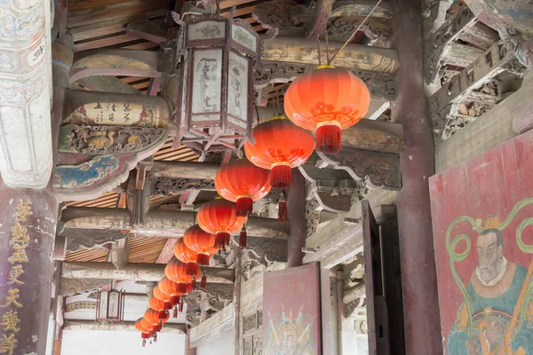 Changhua Taiwán Linterna Del Templo Longshan Lukang Changhua Taiwán Templo — Foto de Stock