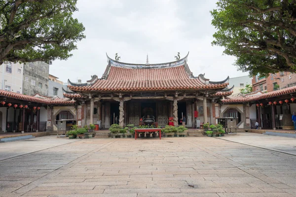 Changhua Taiwán Templo Longshan Lukang Changhua Taiwán Templo Fue Construido — Foto de Stock
