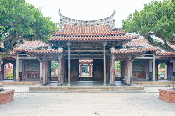 Changhua Taiwan Templo Longshan Lukang Changhua Taiwan Templo Foi Originalmente — Fotografia de Stock