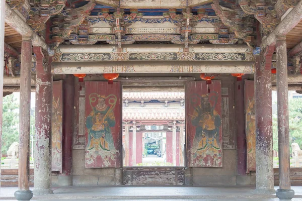 Changhua Taiwan Templo Longshan Lukang Changhua Taiwan Templo Foi Originalmente — Fotografia de Stock