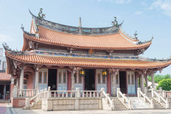 Changhua Taiwan Changhua Confucianistische Tempel Changhua Taiwan Tempel Werd Oorspronkelijk — Stockfoto