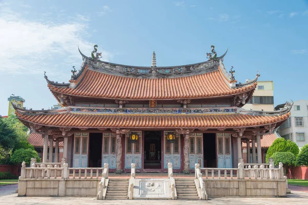 Changhua Taiwán Templo Changhua Confucian Changhua Taiwán Templo Fue Construido —  Fotos de Stock