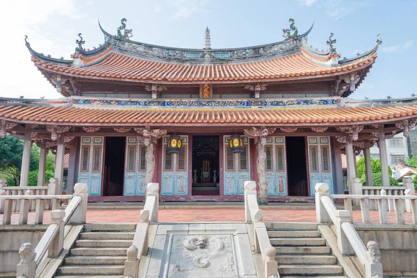 Changhua Taiwan Changhua Konfuciantemplet Changhua Taiwan Templet Byggdes Ursprungligen 1726 — Stockfoto