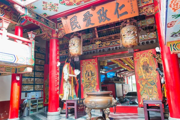 Changhua Taiwan Temple Changyi Chenghuang Dans Ville Changhua Taiwan Temple — Photo