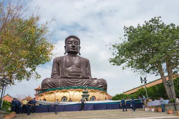 Changhua Tayvan Büyük Buda Dağı Ndaki Heykel Bagua Büyük Buda — Stok fotoğraf