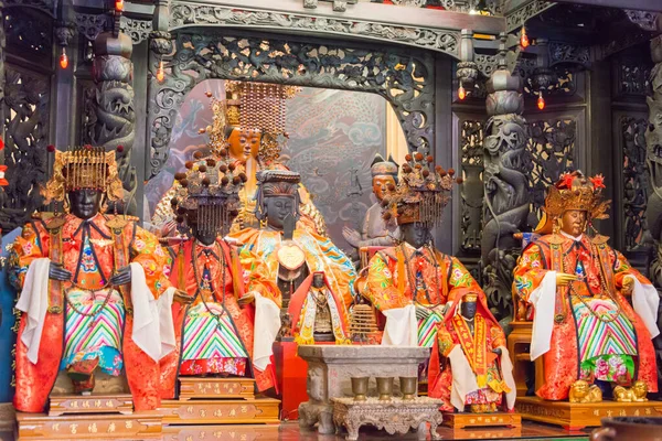 Yunlin Taiwán Estatua Dios Del Templo Xiluo Guangfu Xiluo Yunlin — Foto de Stock