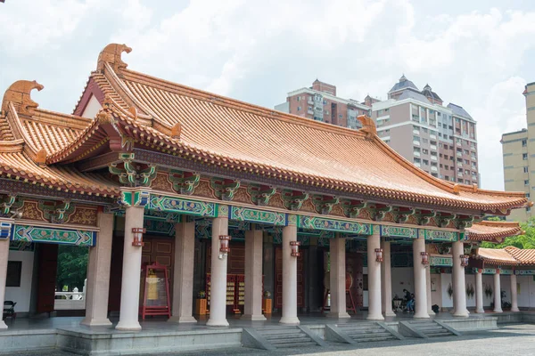Тайчжун Тайвань Тайчжун Конфуцианский Храм Тайчжуне Тайвань Храм Построен 1976 — стоковое фото