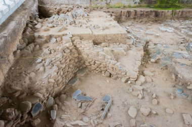 Taitung, Tayvan - Tayvan 'da Peinan Site Park (Beinan Kültür Parkı). Park, Tayvan 'da keşfedilmiş en büyük ve en eksiksiz tarih öncesi yerleşim yeridir..