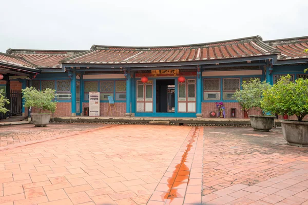 台湾台中无峰林家豪宅花园 该住宅始建于1864年 是国家历史遗迹 — 图库照片