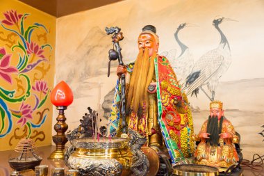 Tainan, Tayvan - Yanshuei Bölgesi, Tainan, Tayvan Xinying Taizi Tapınağı. Tapınak ilk olarak 1688 'de, Yeni Tapınak ise 1992' de inşa edildi..