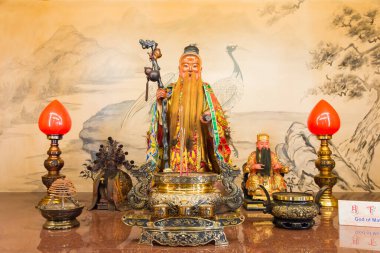 Tainan, Tayvan - Yanshuei Bölgesi, Tainan, Tayvan Xinying Taizi Tapınağı. Tapınak ilk olarak 1688 'de, Yeni Tapınak ise 1992' de inşa edildi..