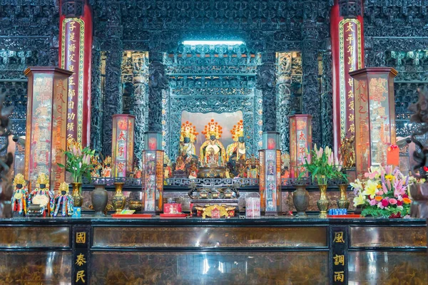 Tainan Taiwán Templo Xinying Taizi Distrito Yanshuei Tainan Taiwán Templo — Foto de Stock