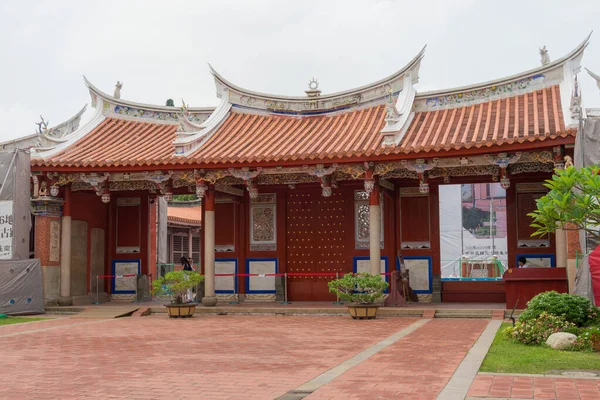 Tainan Taiwan Tainan Konfuciantemplet Tainan Taiwan Templet Byggdes 1665 Koxingadynastin — Stockfoto
