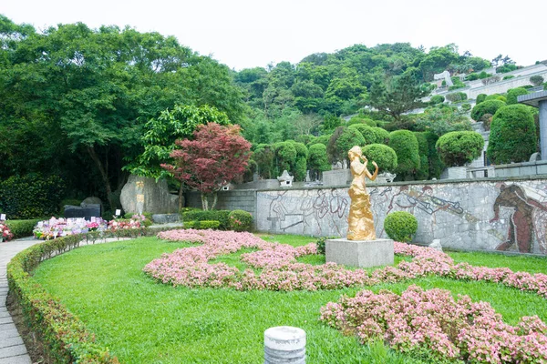 New Taipei City Tajwan Park Pamięci Teresa Teng Yun Garden — Zdjęcie stockowe