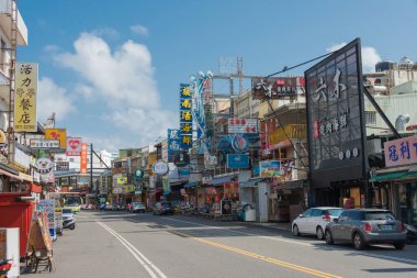 Pingtung İlçesi, Tayvan Kenting Caddesi, Kenting Ulusal Parkı. Pingtung County, Tayvan 'da Hengchun Kasabası' nda ünlü bir turistik mekan..