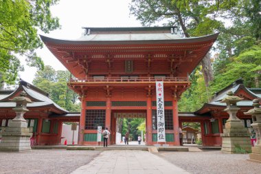 Kashima, Japonya - Kashima Jingu Tapınağı (Kashima Jingu Tapınağı), Japonya, Ibaraki ilinde. Kashima Tapınağı doğu Japonya 'daki en eski tapınaklardan biridir..