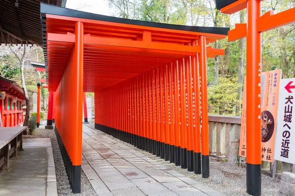 Aichi Japán Sanko Inari Szentély Inuyama Aichi Japán Szentélyek Története — Stock Fotó