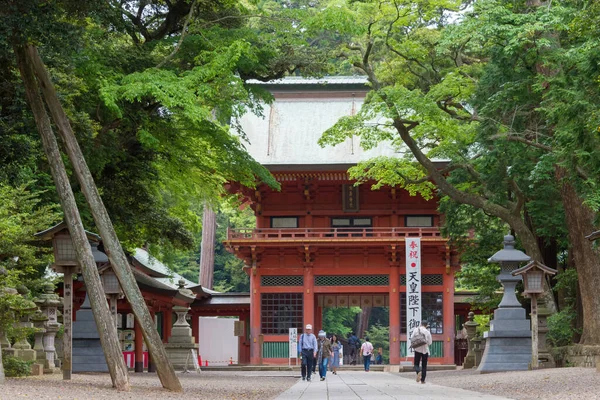 Kashima Japan Approach Kashima Shrine Kashima Jingu Shrine Kashima Ibaraki — 图库照片