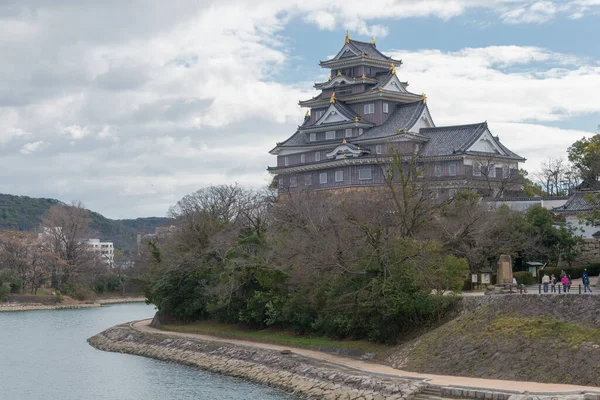 Okayama Giappone Okayama Castle Okayama Giappone Torre Principale Originariamente Costruita — Foto Stock