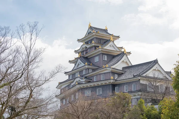 Okayama Japon Château Okayama Okayama Japon Tour Principale Construite Origine — Photo